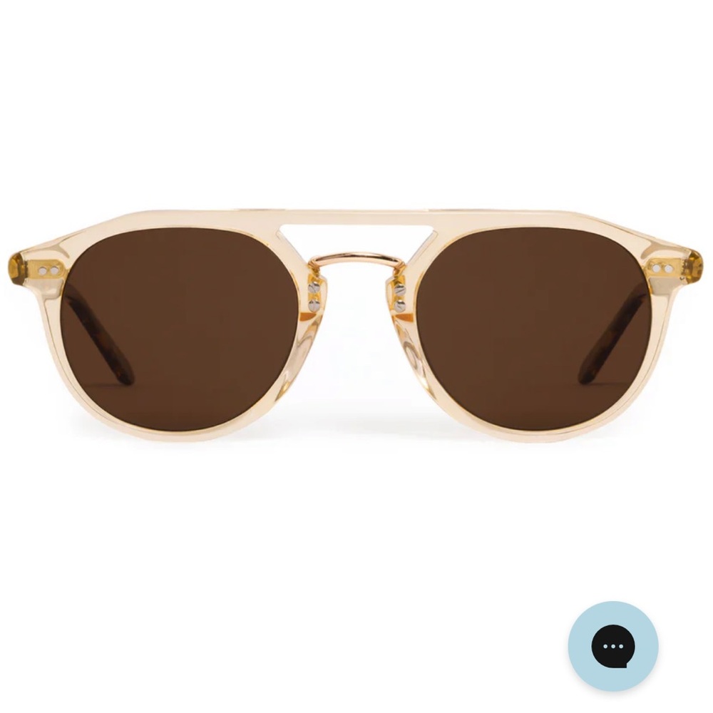 KREWE Champagne Markle Sunglasses